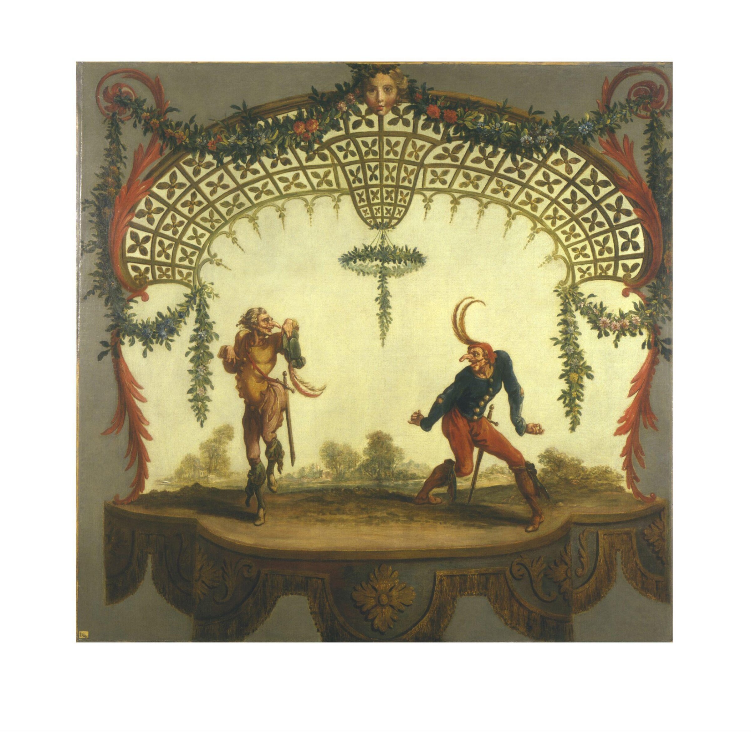 Capitano Bonbardon and Capitano Grillo, Andien de Clermont, 1742