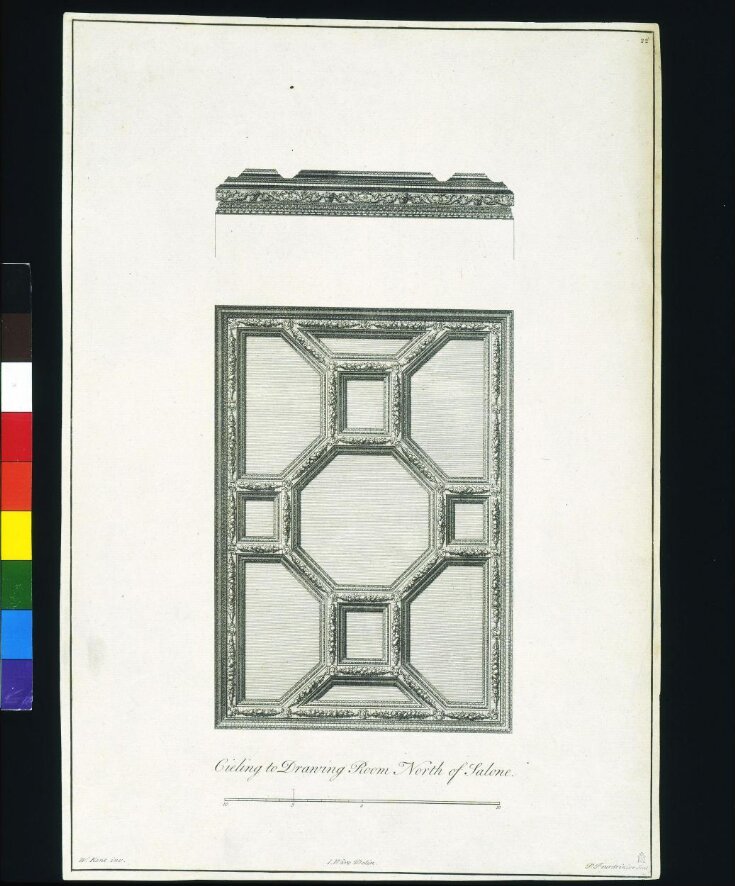 The Plans, Elevations, And Sections: Chimney-Pieces, and Cielings [sic] of Houghton in Norfolk; Built by the Rt. Honourable Sr. Robert Walpole... top image