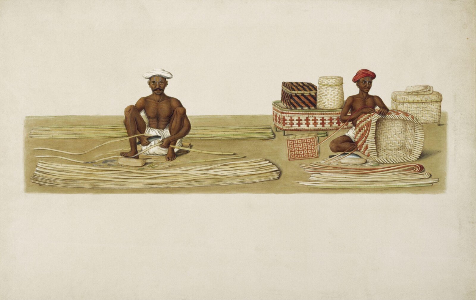 Gentoo basket, ca. 1840 - ca. 1850