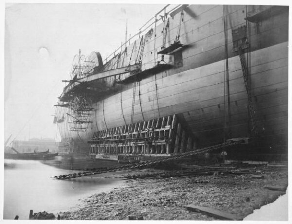 View of paddle, Great Eastern | Howlett, Robert | V&A Explore The ...