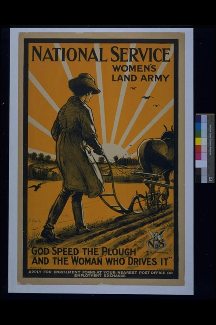 National Service. Women's Land Army. top image