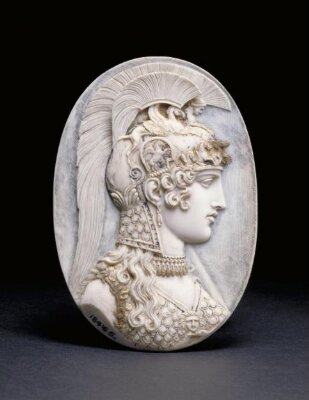 Pallas Athene / Minerva, Richard Cockle Lucas, ca. 1847