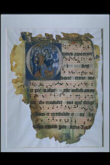 Fragment from the Beaupré-lez-Grammont Antiphoner thumbnail 1