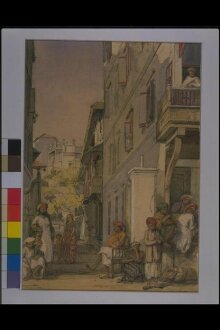 A street in Bombay; Ram Lals house thumbnail 1