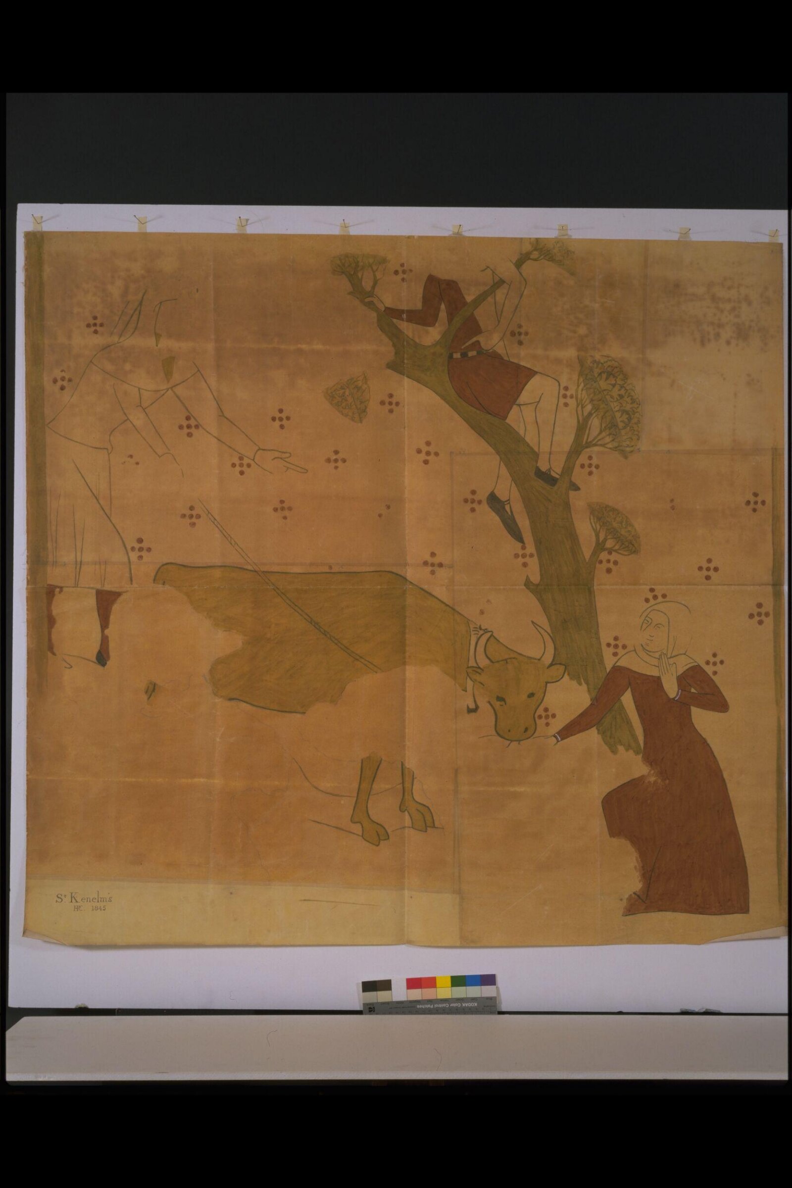 The Legend of St. Kenelm, King of Mercia, 1845