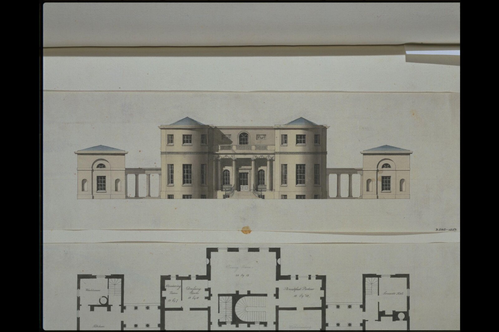 Drawing, James Paine, c. 1737-1789