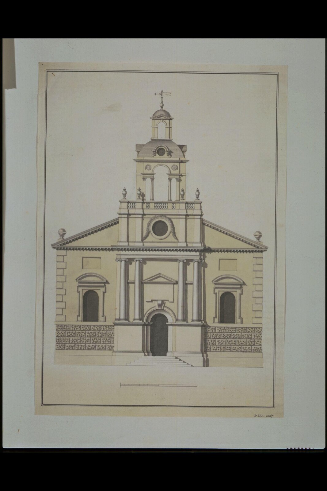 Drawing, James Paine, c. 1737-1789