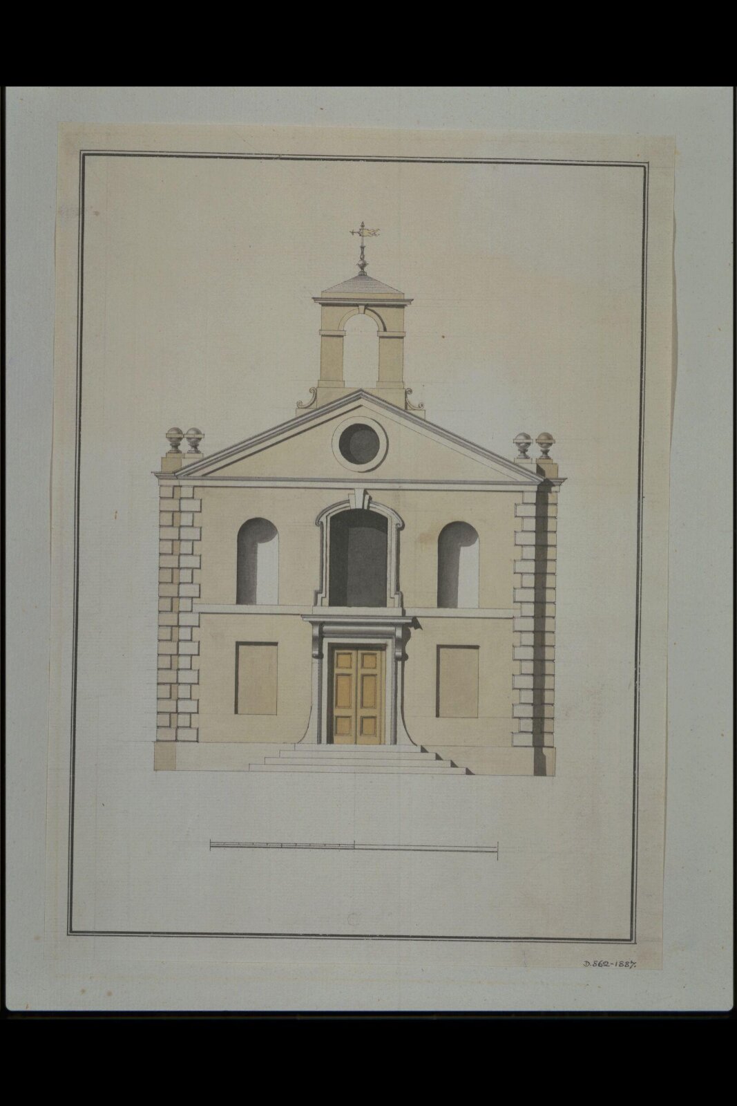 Drawing, James Paine, c. 1737-1789