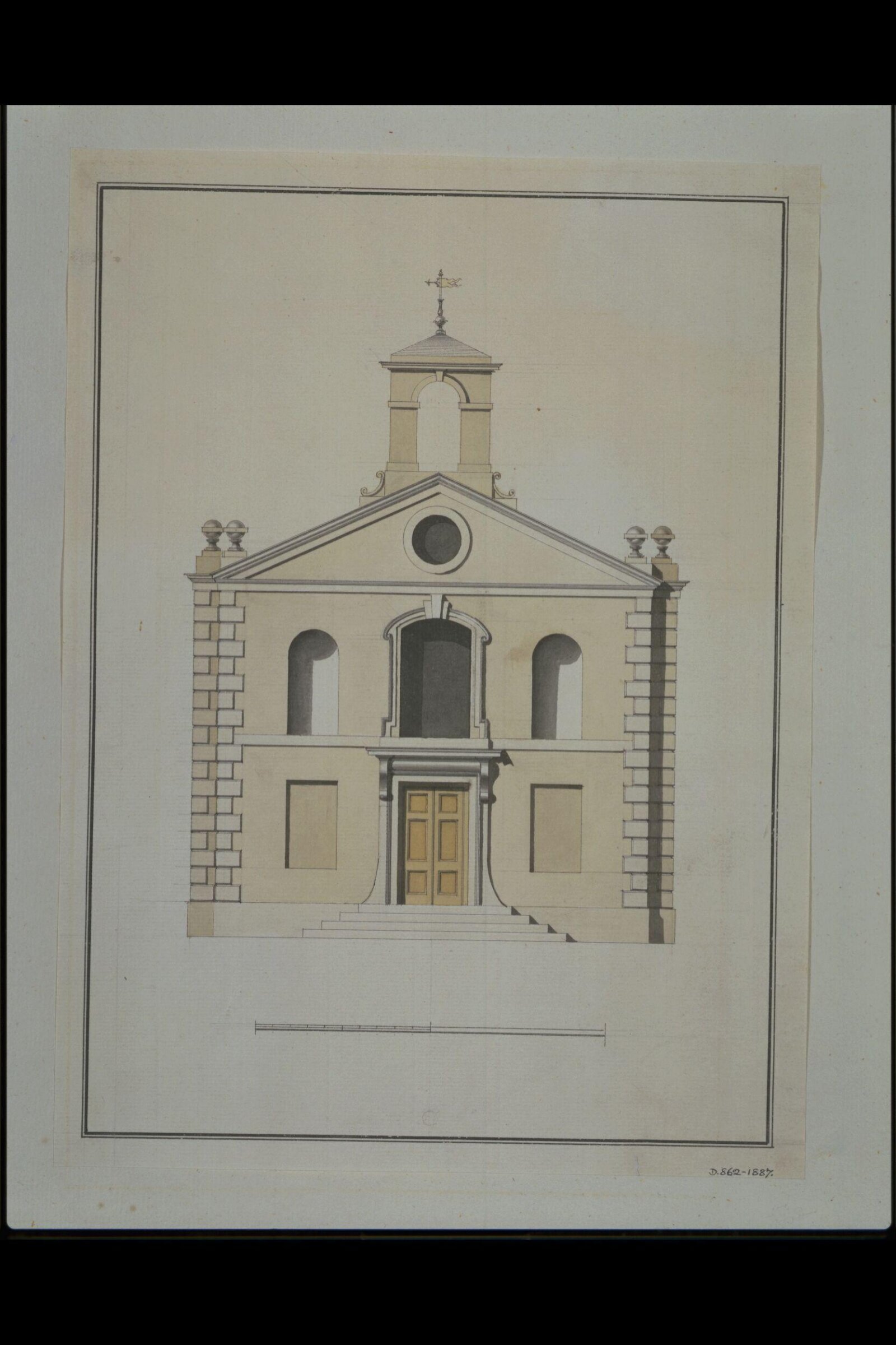 Drawing, James Paine, c. 1737-1789