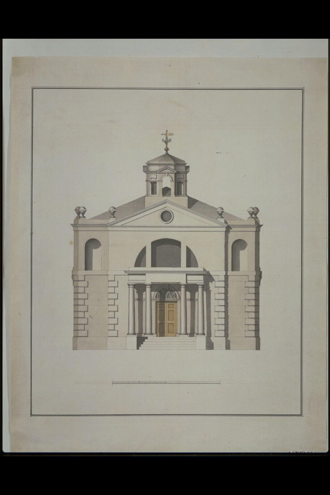 Drawing, James Paine, c. 1737-1789