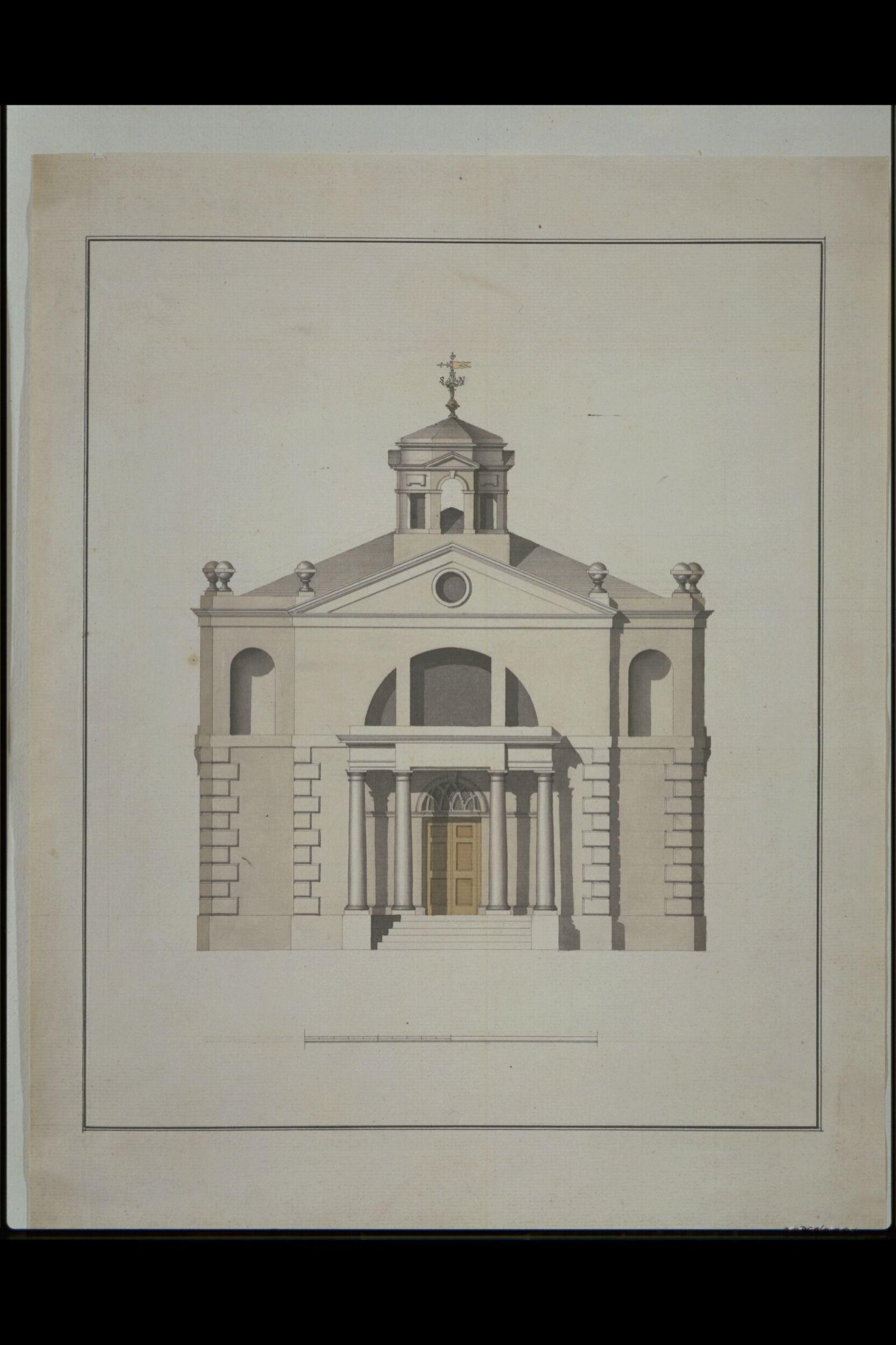Drawing, James Paine, c. 1737-1789