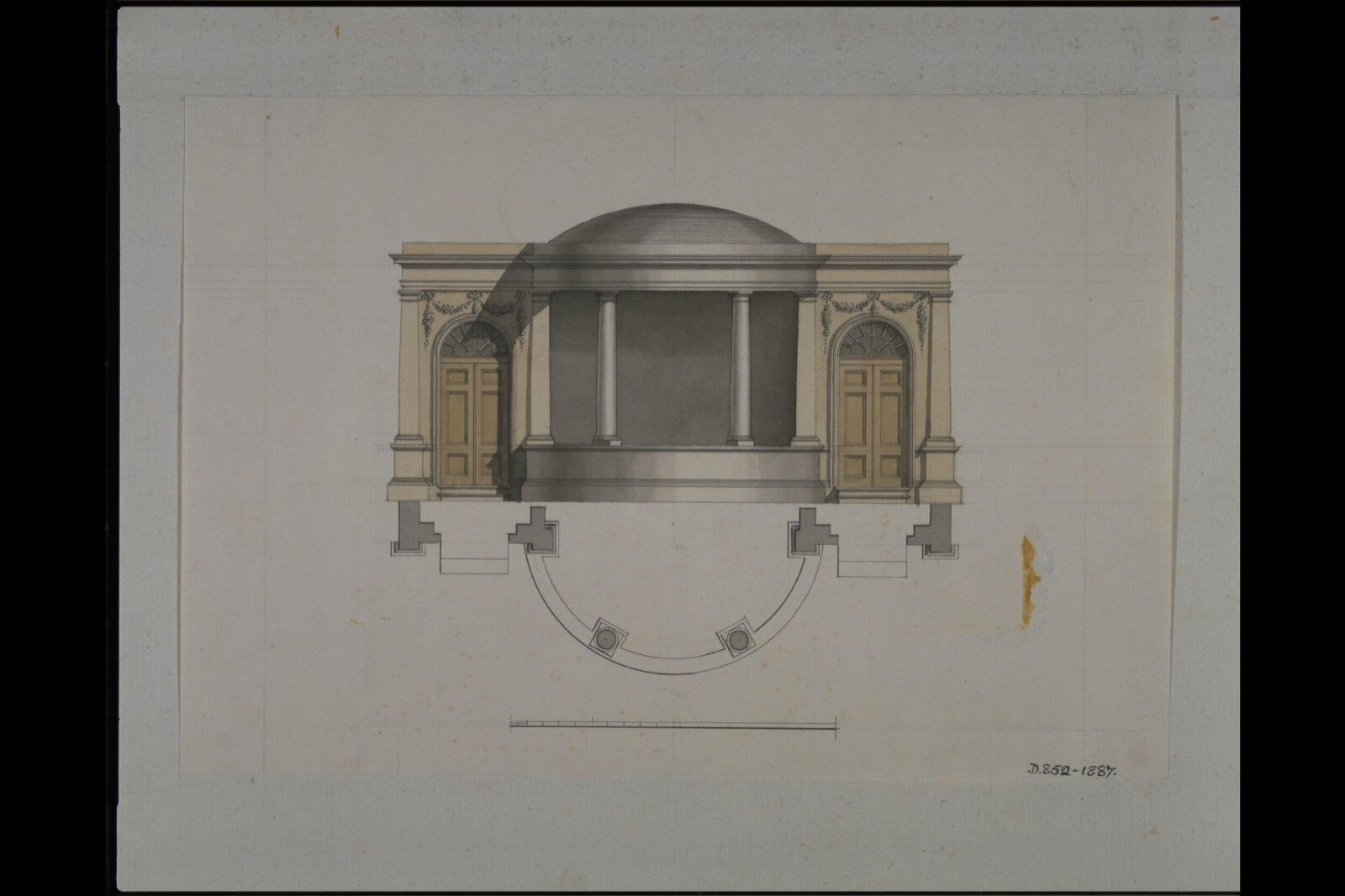 Drawing, James Paine, c. 1737-1789