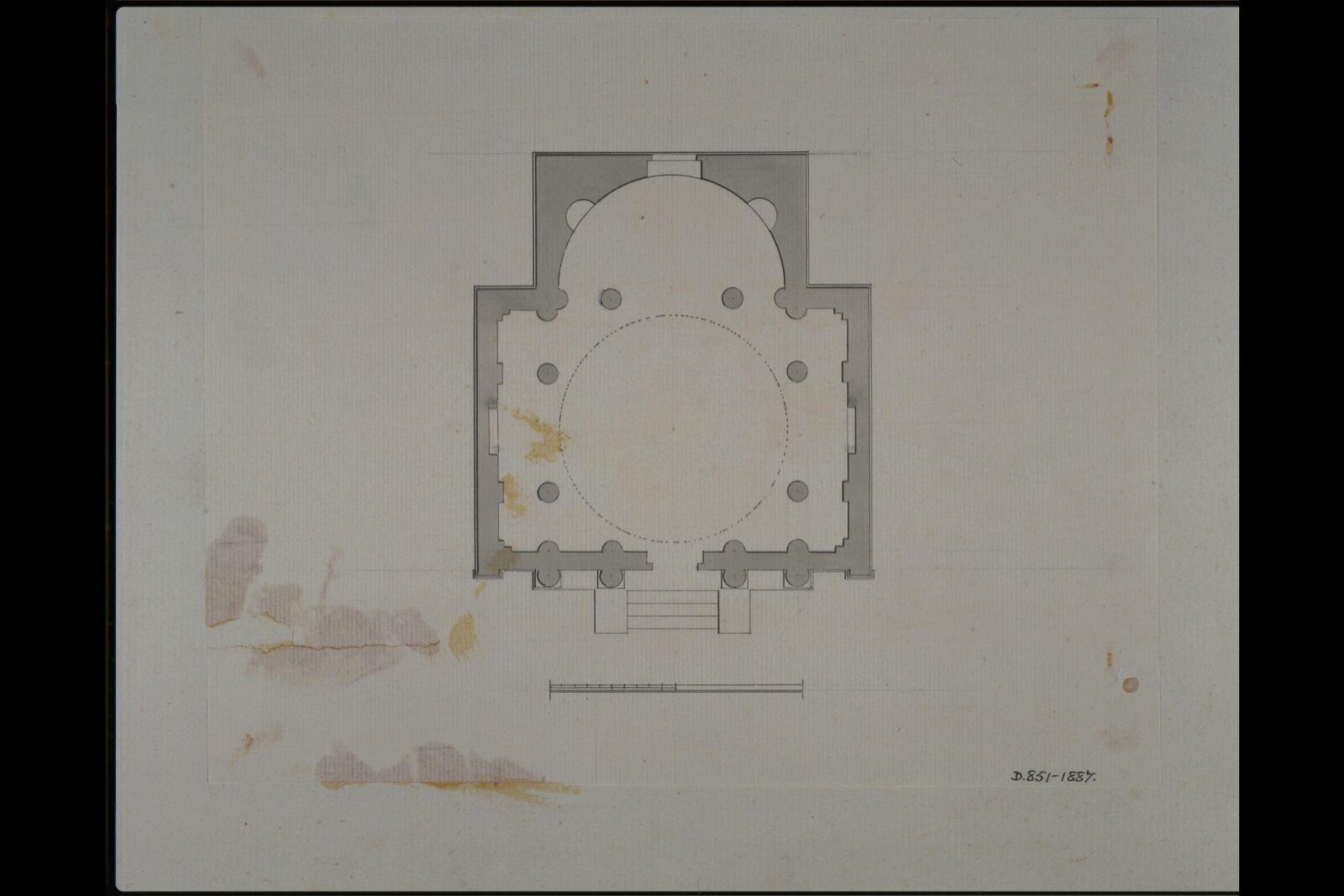Drawing, James Paine, c. 1737-1789