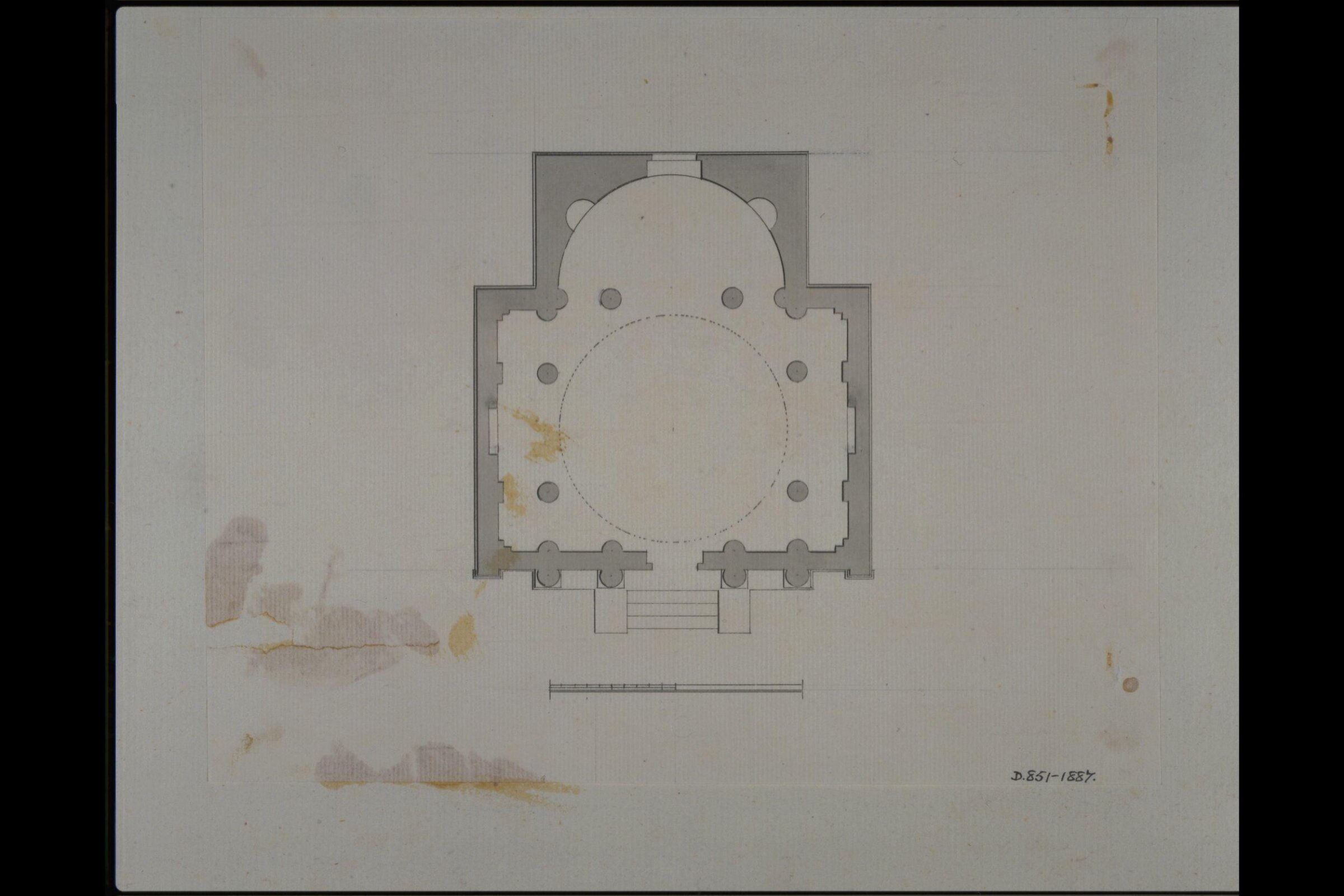 Drawing, James Paine, c. 1737-1789