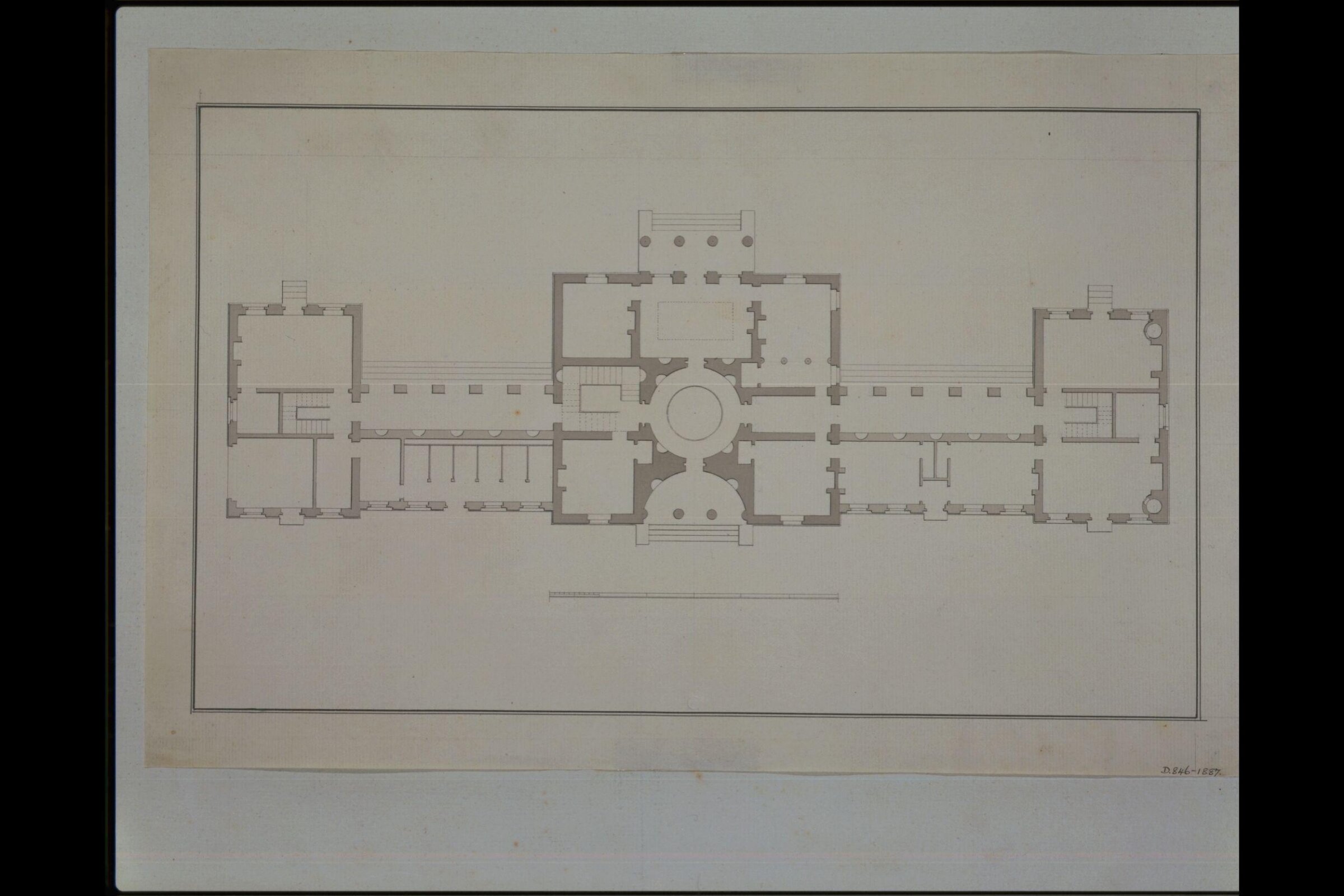 Drawing, James Paine, c. 1737-1789