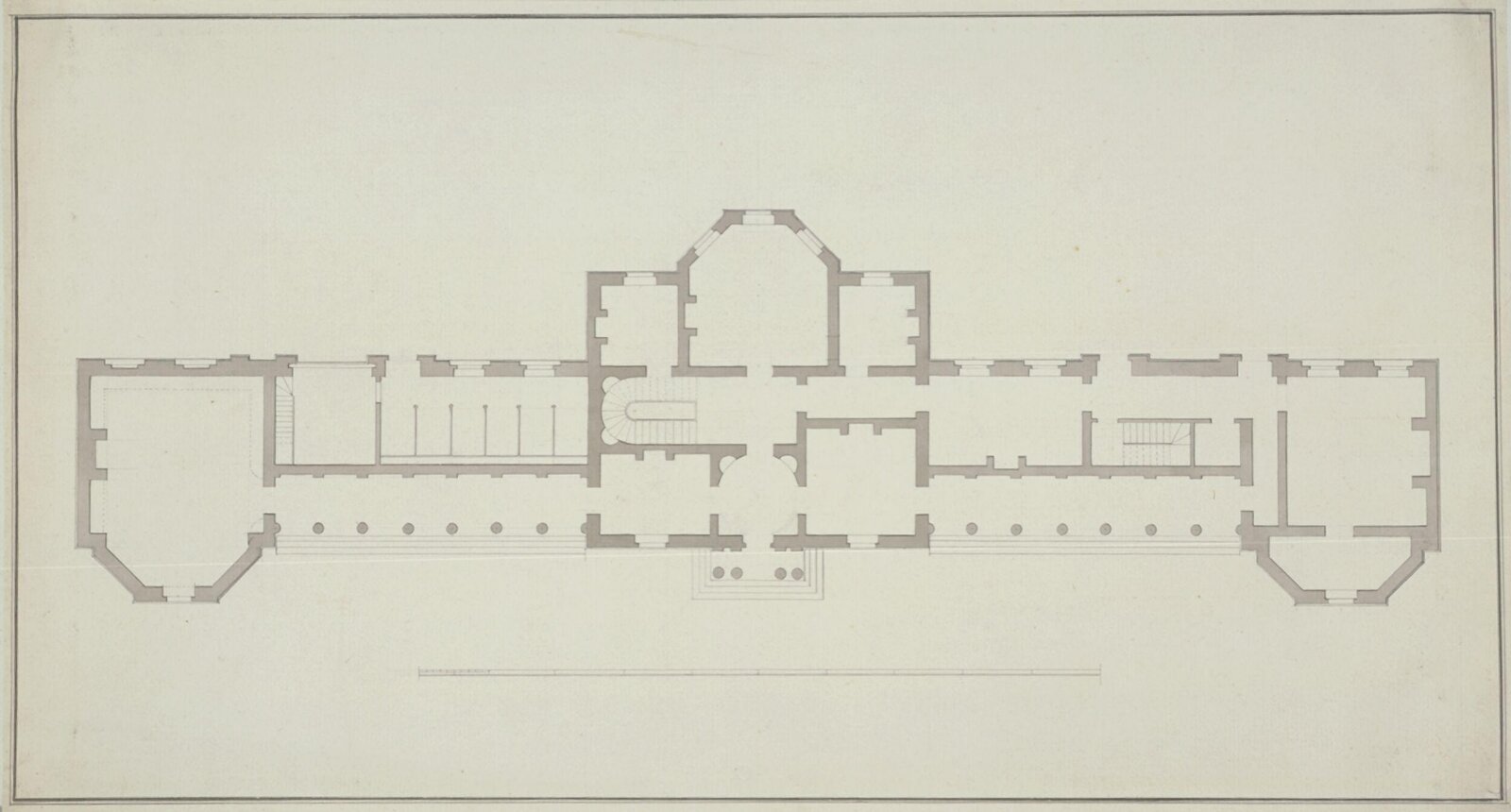 Drawing, James Paine, c. 1737-1789
