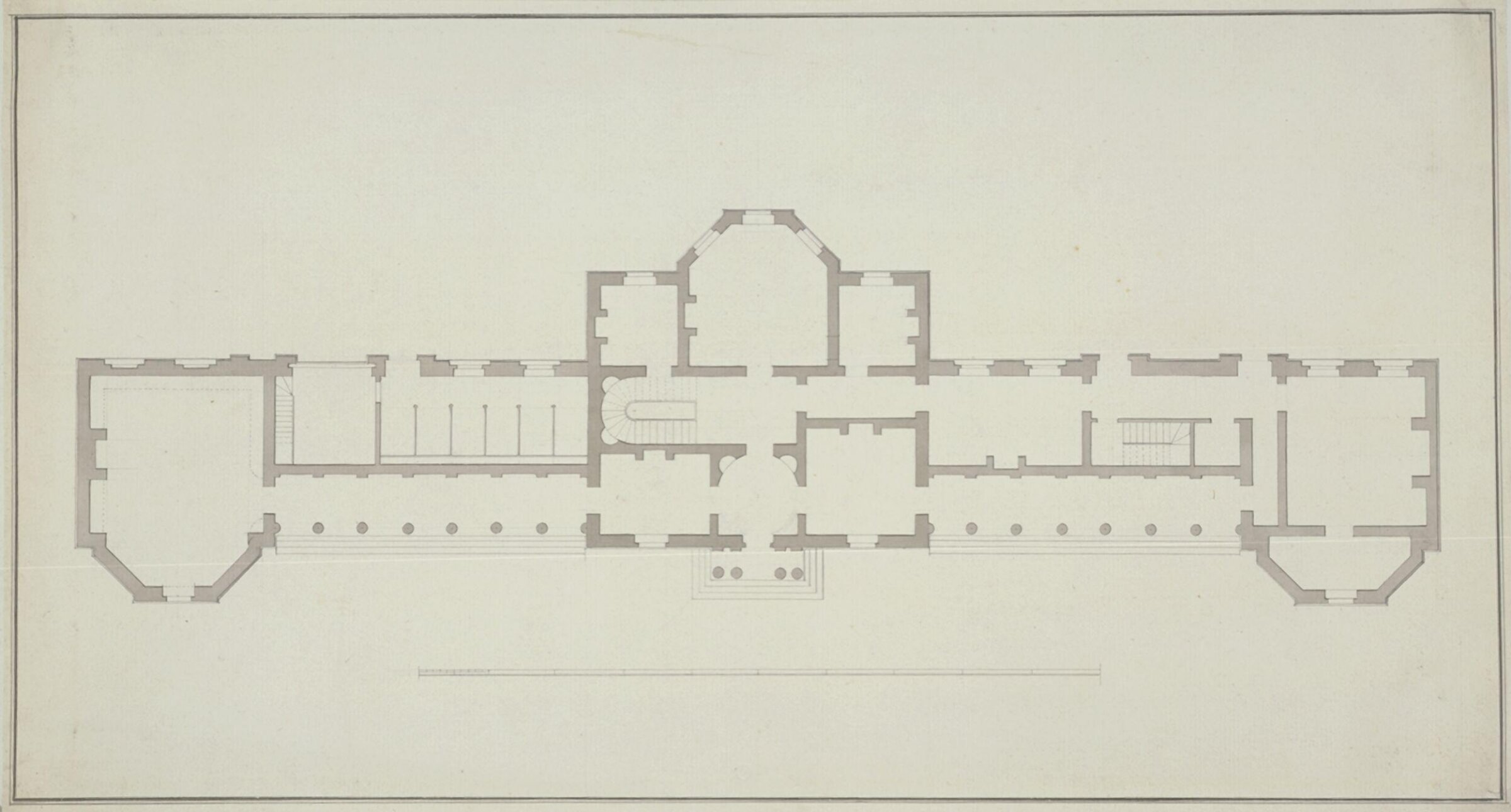 Drawing, James Paine, c. 1737-1789