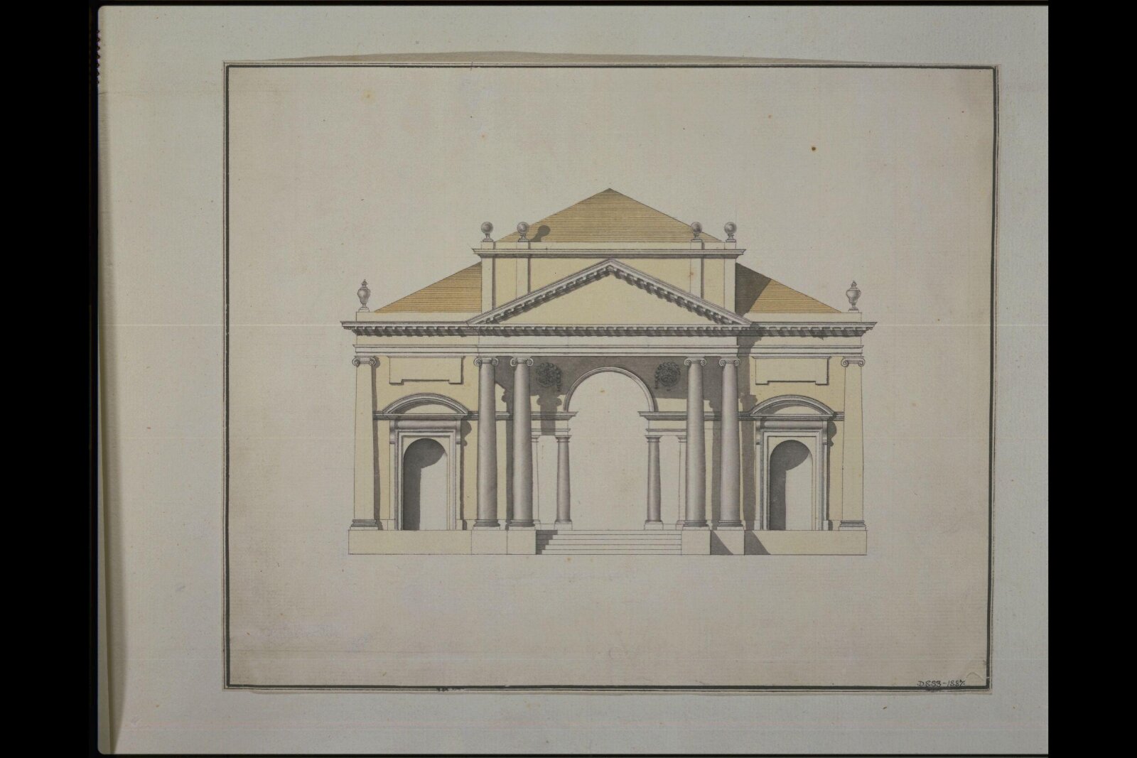 Drawing, James Paine, c. 1737-1789