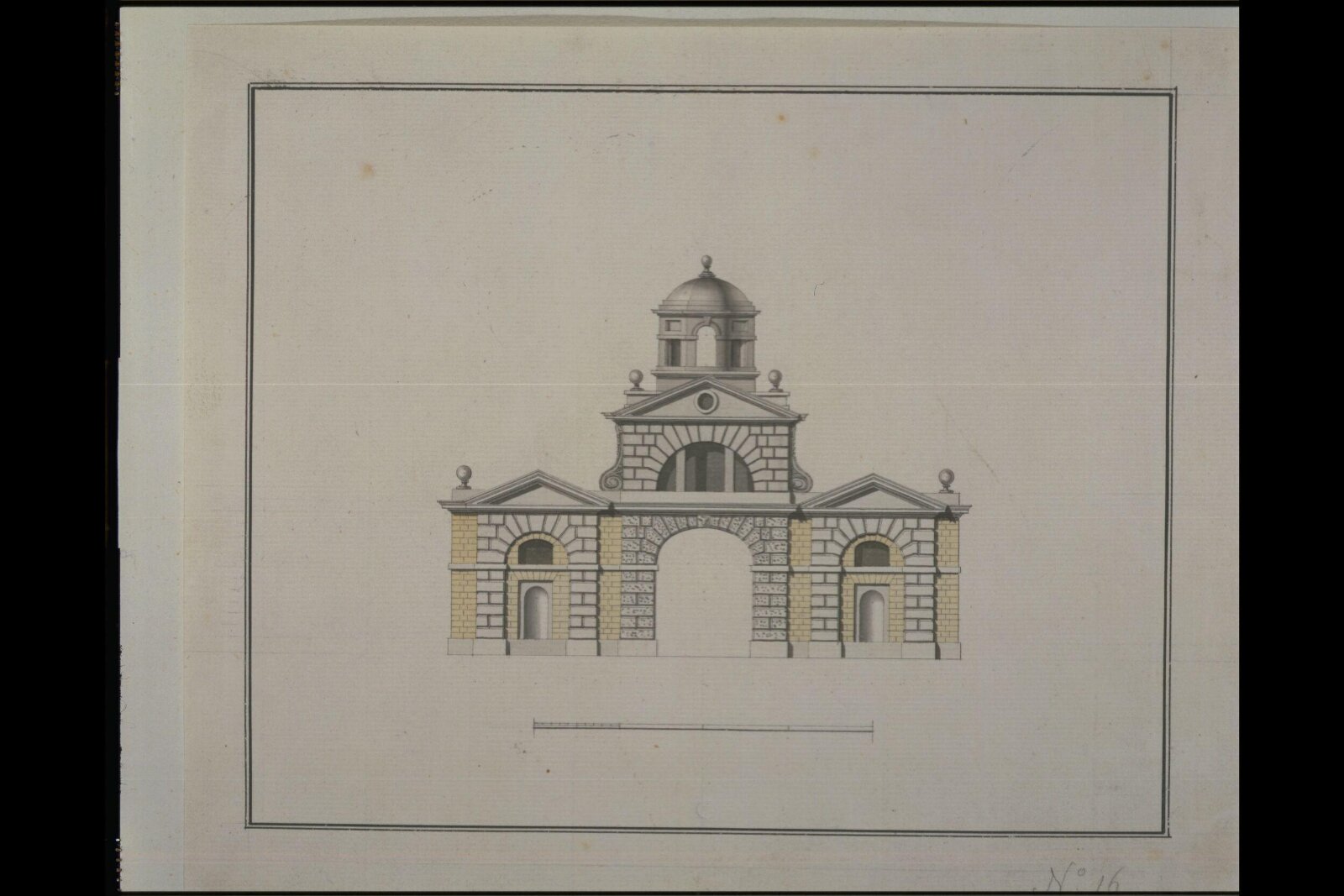 Drawing, James Paine, c. 1737-1789
