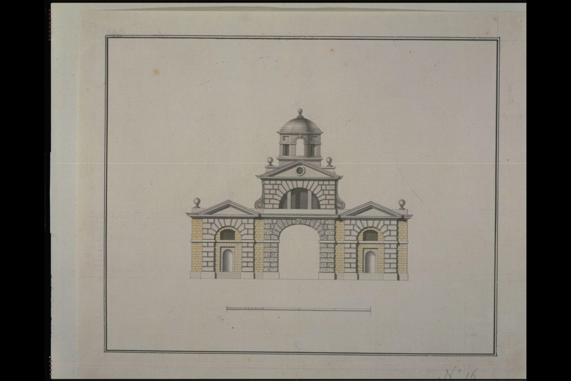 Drawing, James Paine, c. 1737-1789