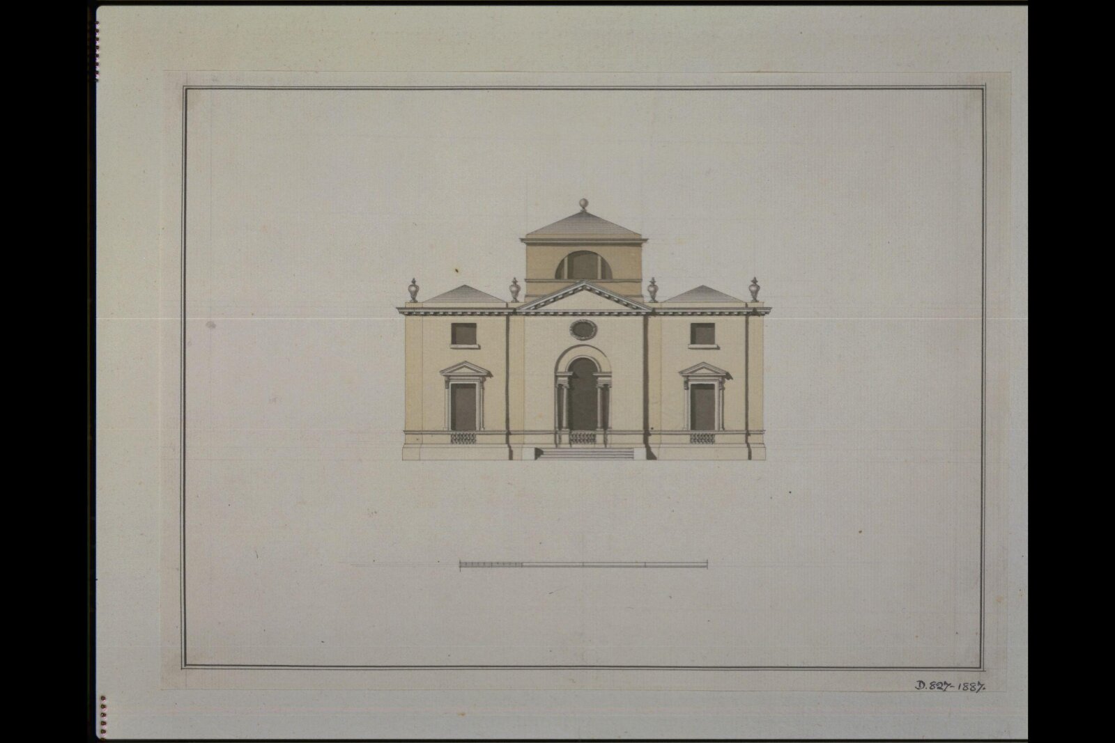 Drawing, James Paine, c. 1737-1789