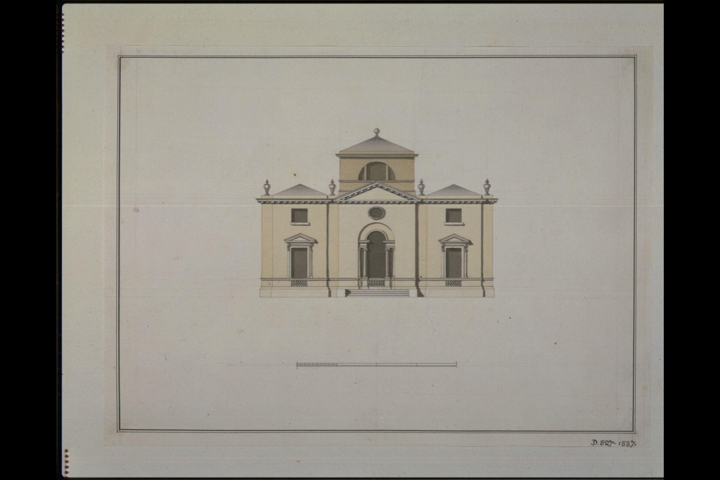 Drawing, James Paine, c. 1737-1789