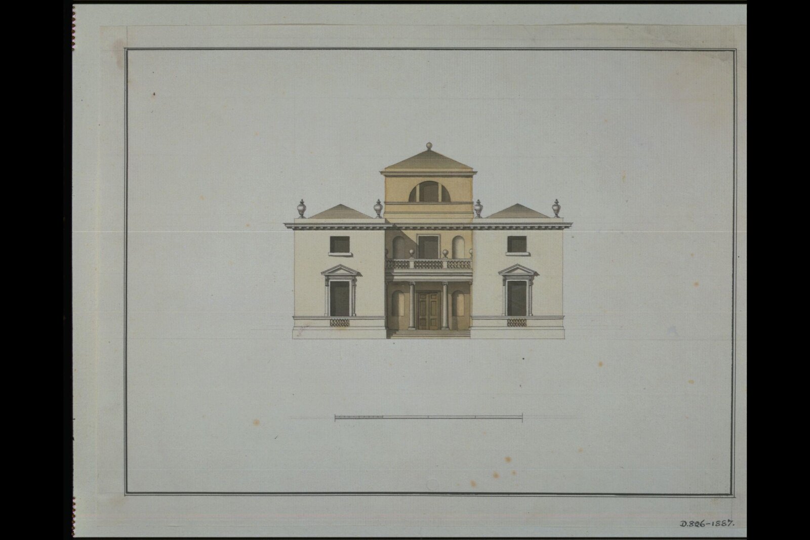 Drawing, James Paine, c. 1737-1789