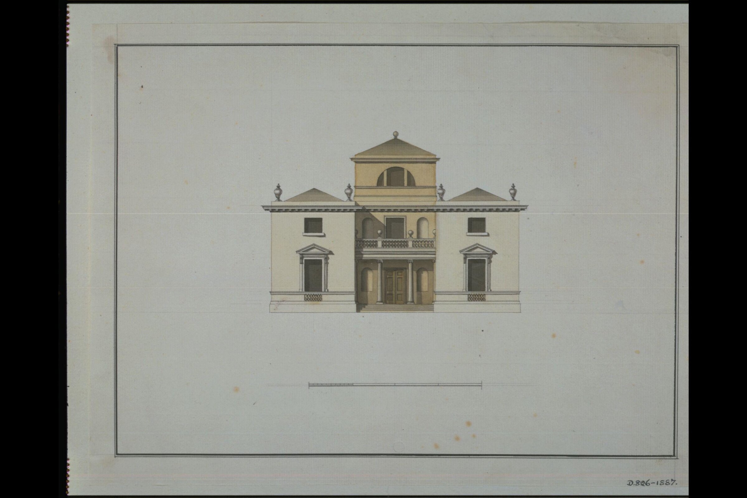 Drawing, James Paine, c. 1737-1789