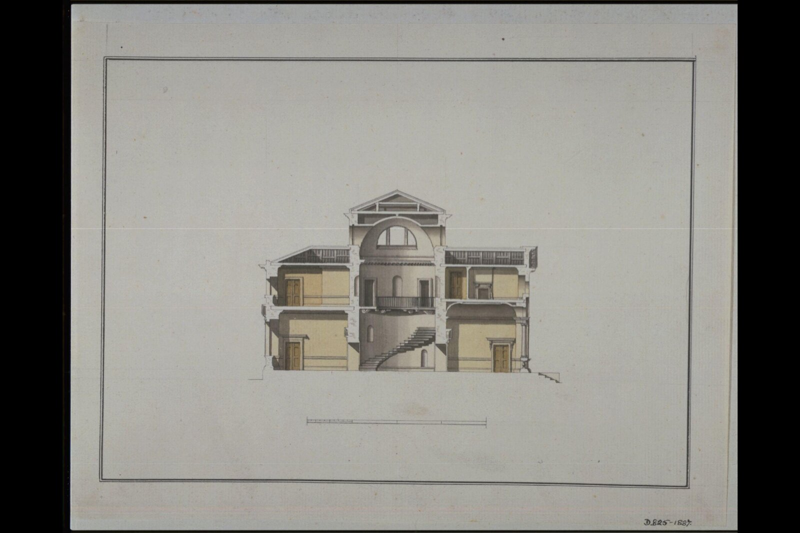 Drawing, James Paine, c. 1737-1789