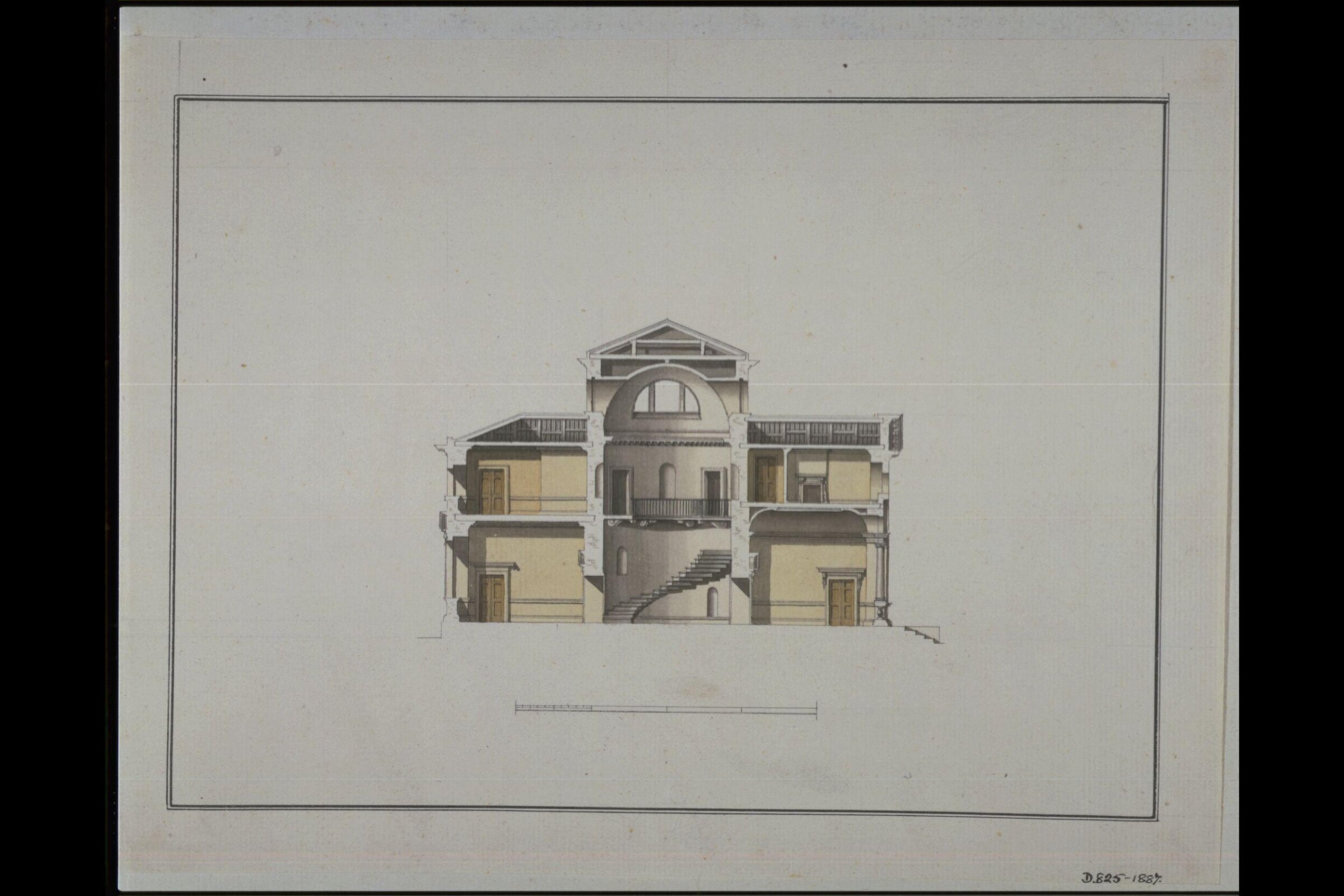 Drawing, James Paine, c. 1737-1789
