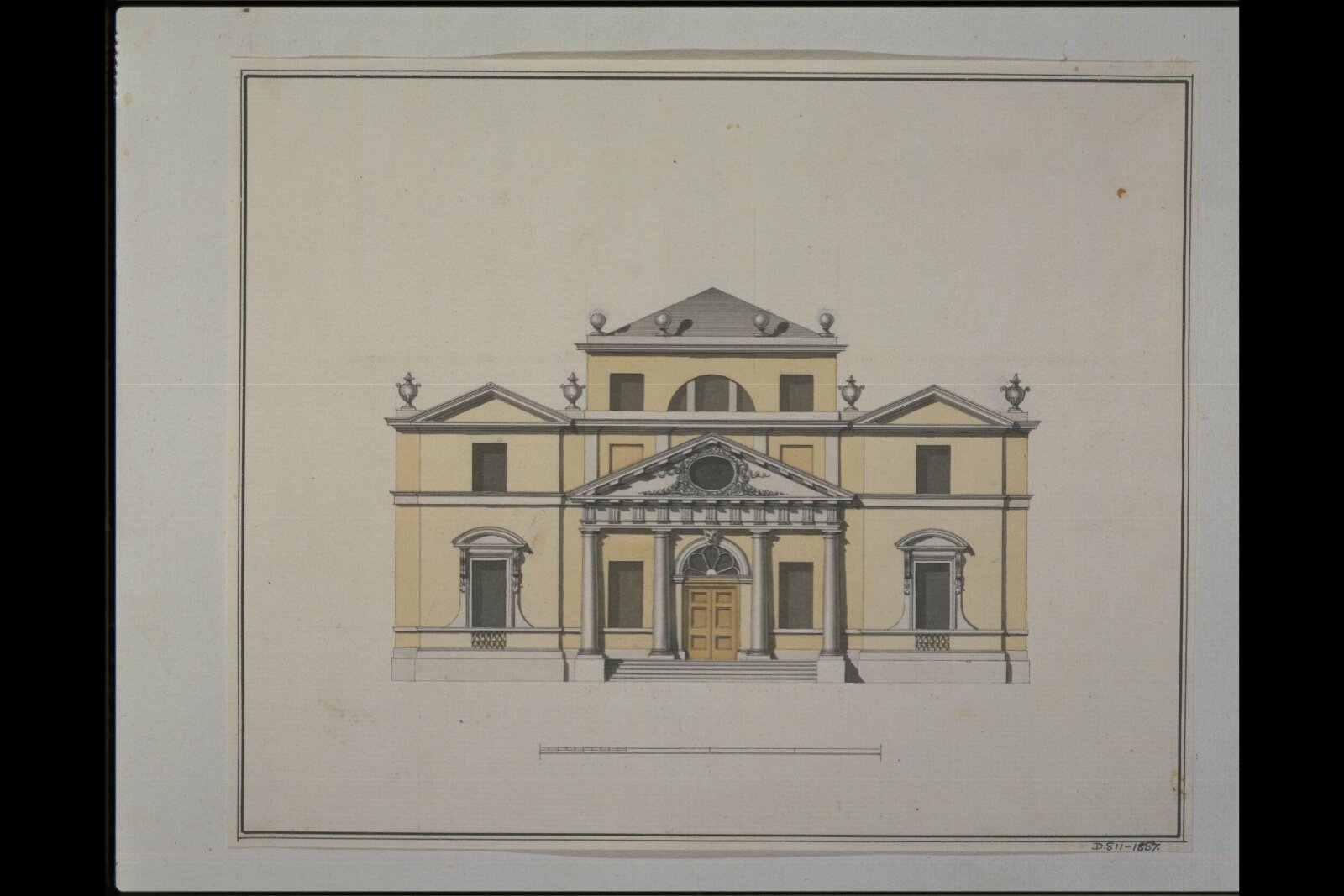 Drawing, James Paine, c. 1737-1789