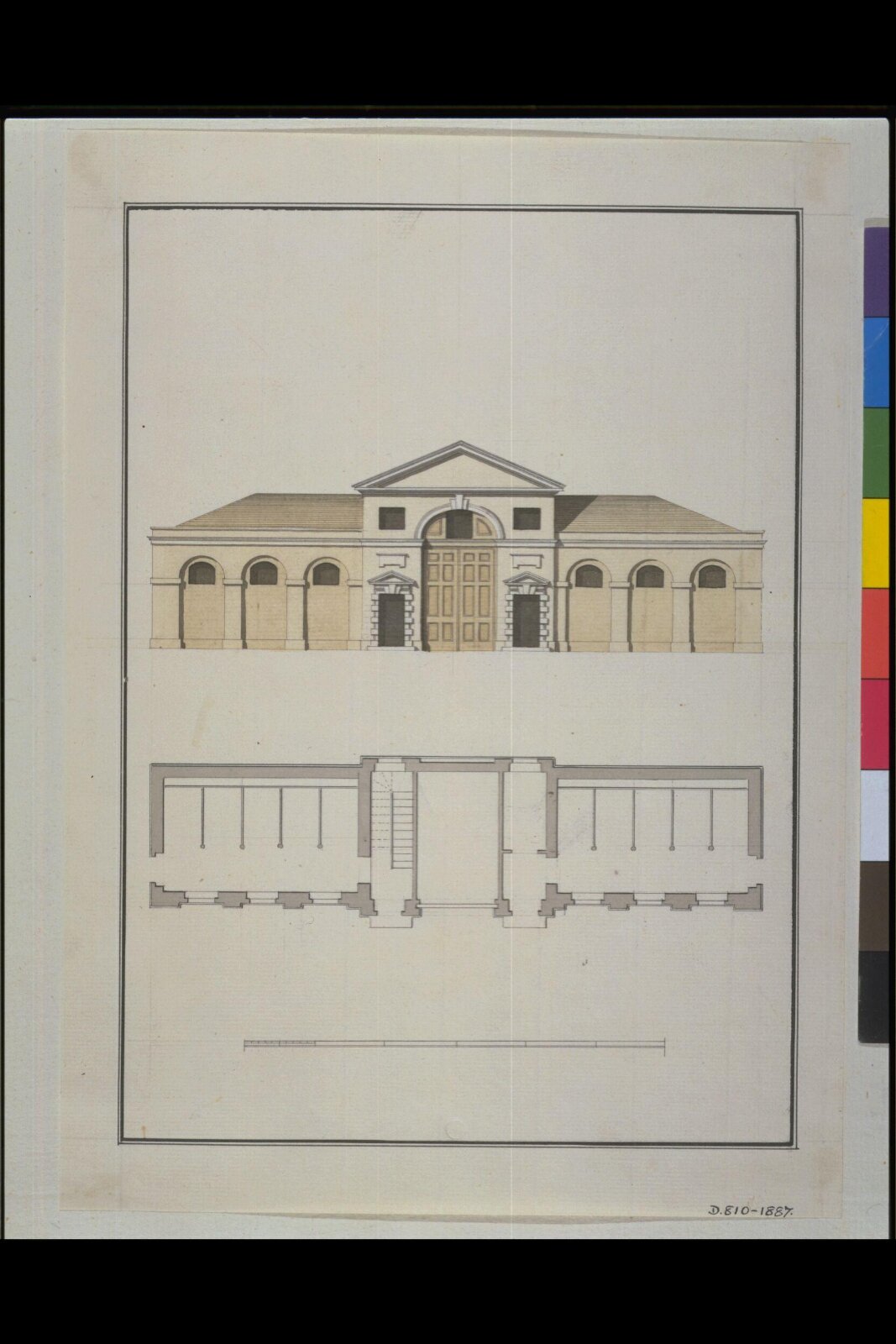 Drawing, James Paine, c. 1737-1789