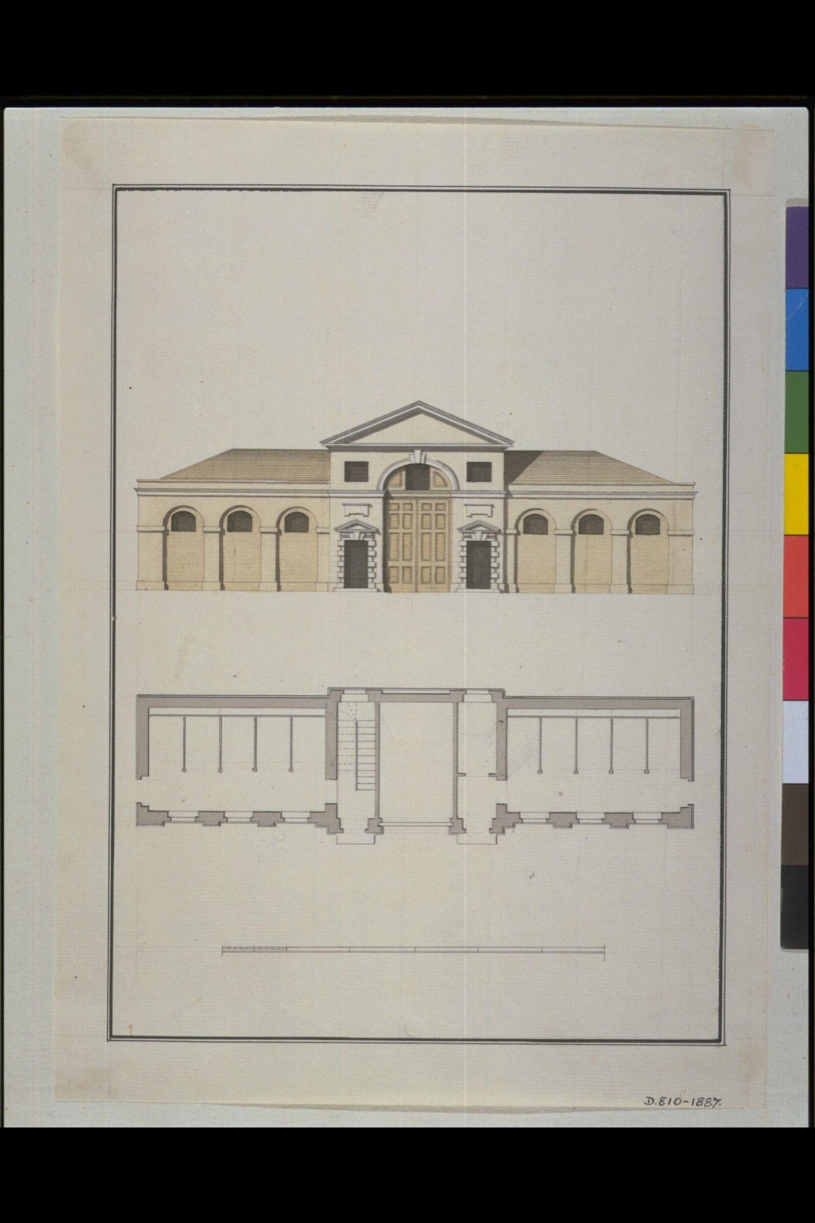 Drawing, James Paine, c. 1737-1789