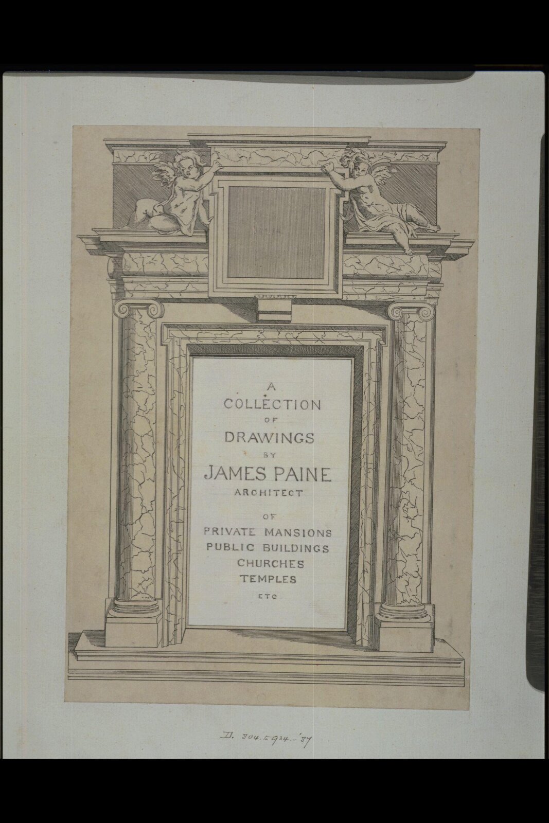 Drawing, James Paine, c. 1737-1789
