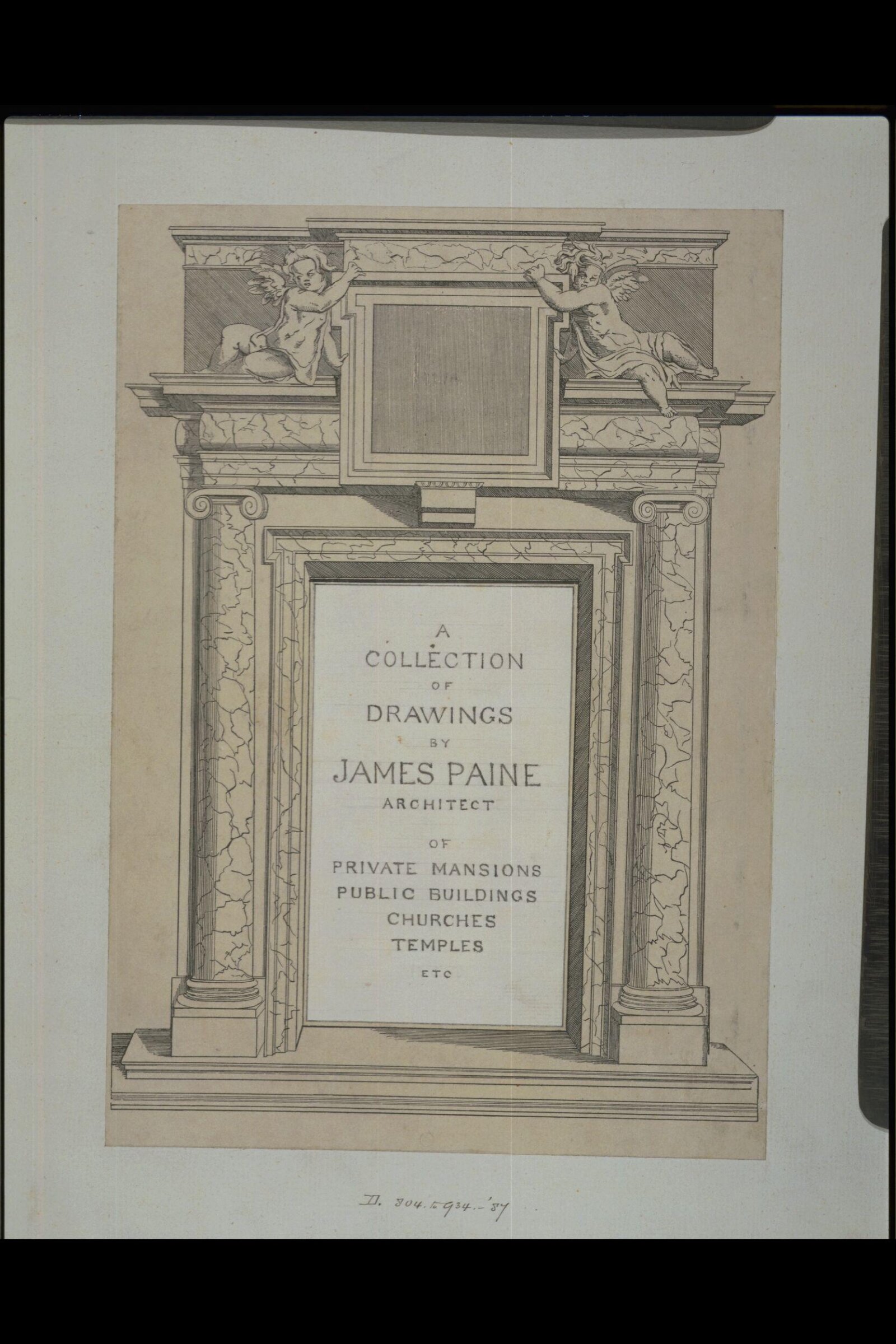 Drawing, James Paine, c. 1737-1789