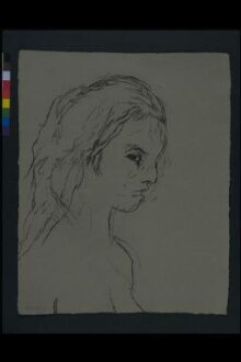 Eve. Hors de commerce proof. One of a series of biblical portraits. thumbnail 1