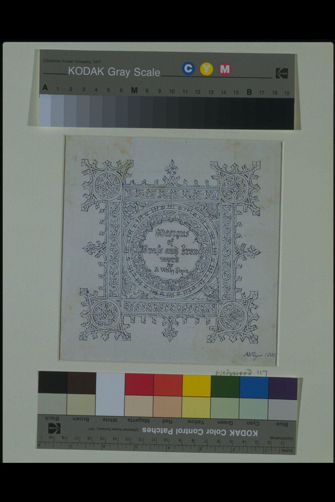 Drawing, A.W.N. Pugin, c. 1839-52
