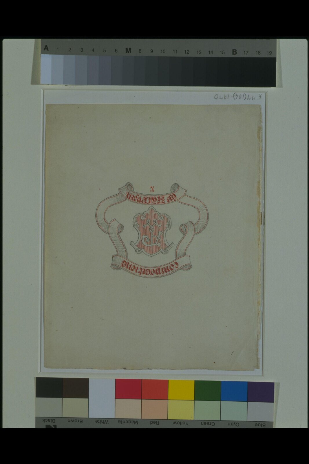 Drawing, A.W.N. Pugin, 1840-52