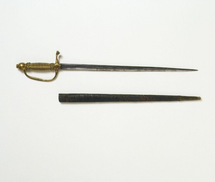 Doll's Sword and Scabbard top image