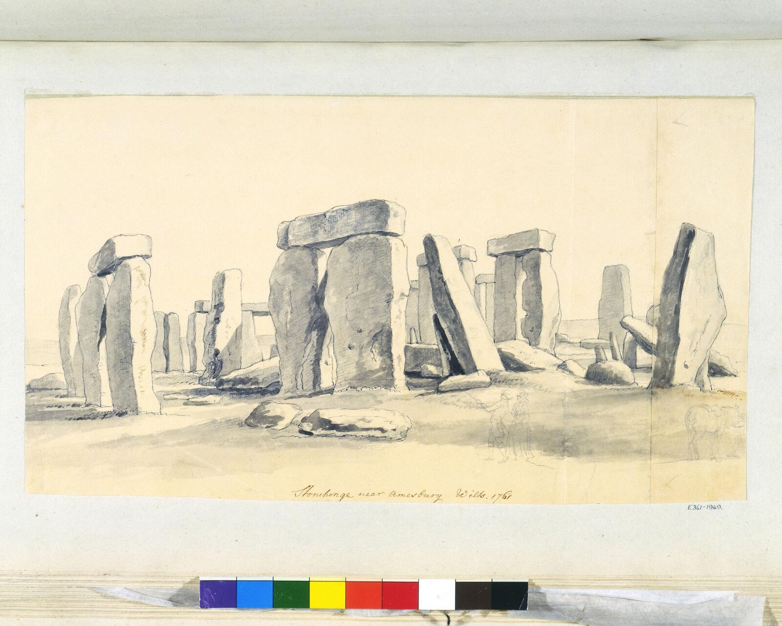Stonehenge, Coplestone Warre Bampfylde, 1761