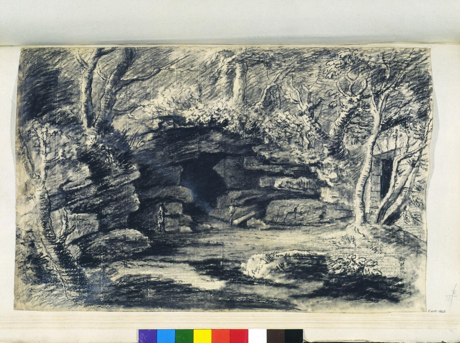 Cavern at Wolverley., Coplestone Warre Bampfylde, c.1770 to c.1780