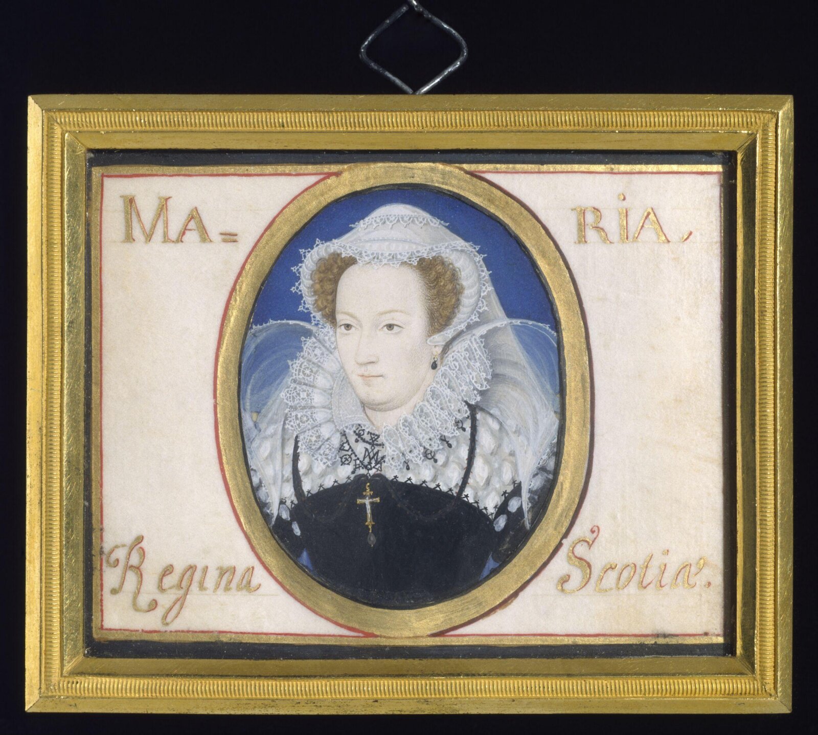 Portrait miniature, Nicholas Hilliard, 1578-1579