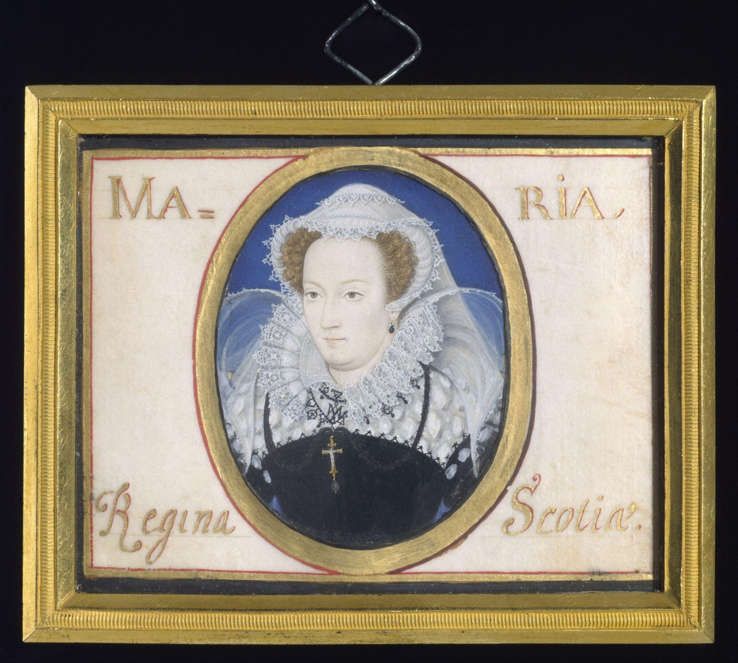 Portrait miniature, Nicholas Hilliard, 1578-1579