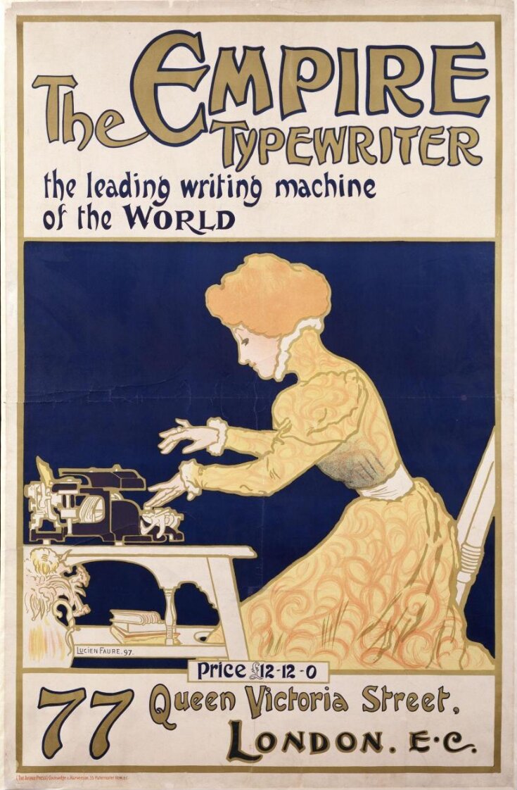 The Empire Typewriter, the leading writing machine of the World top image