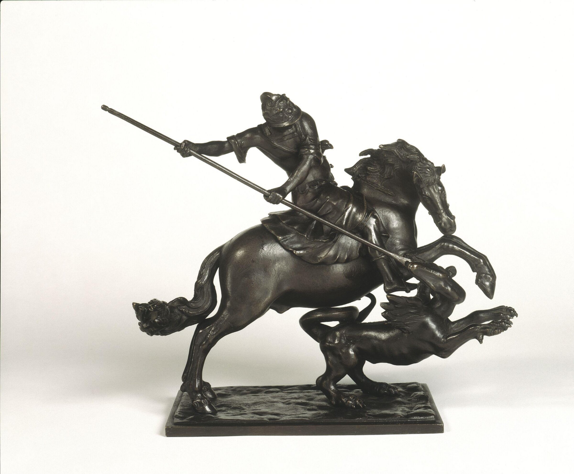 St George and the Dragon, Francesco Fanelli, 1632-1639