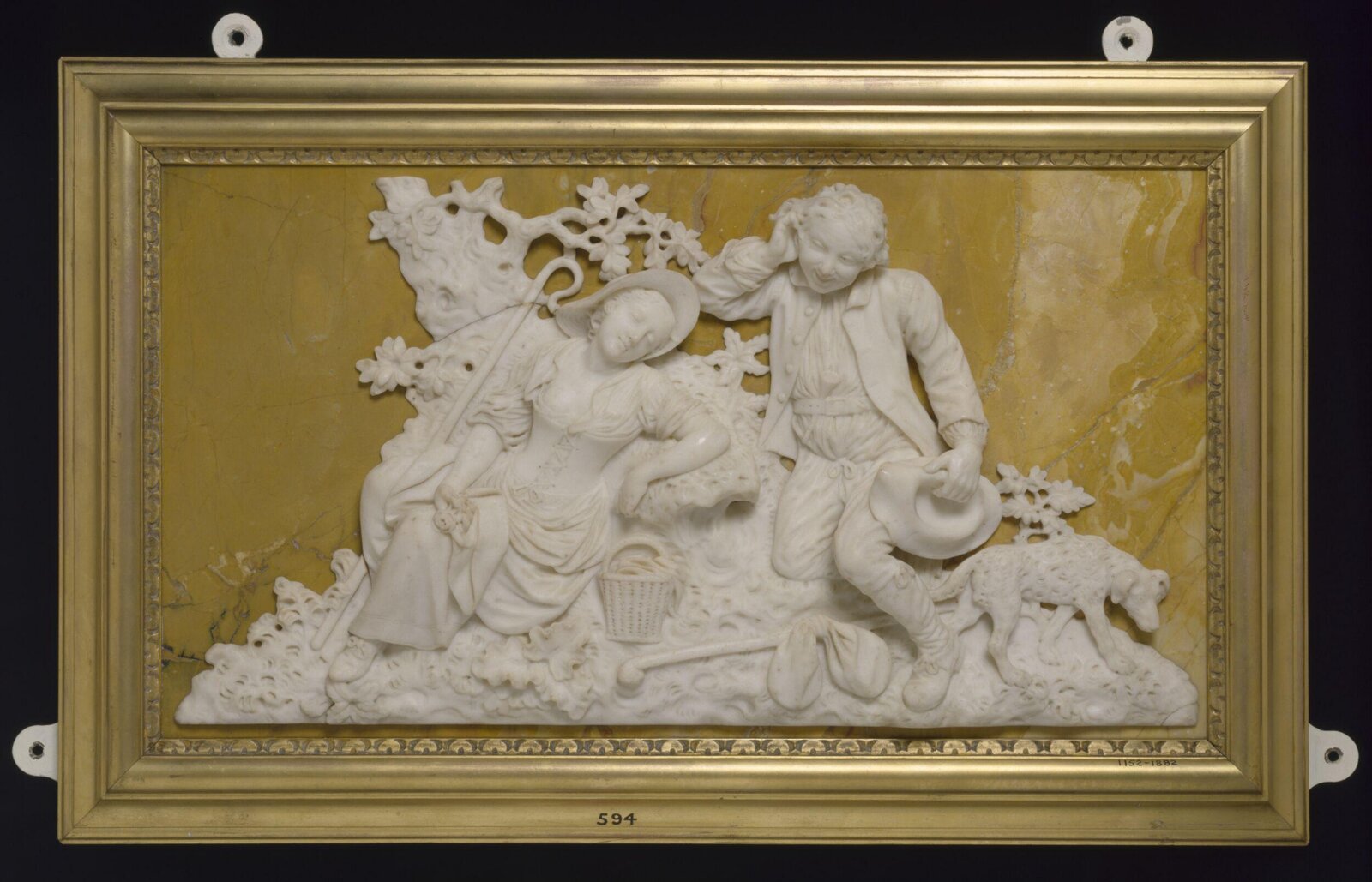 Shepherd and shepherdess, possibly William Collins, ca. 1761