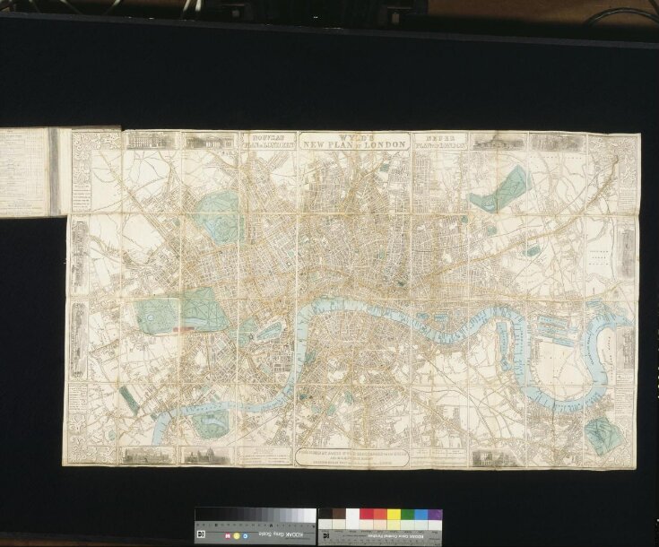 Wyld's New Plan of London top image