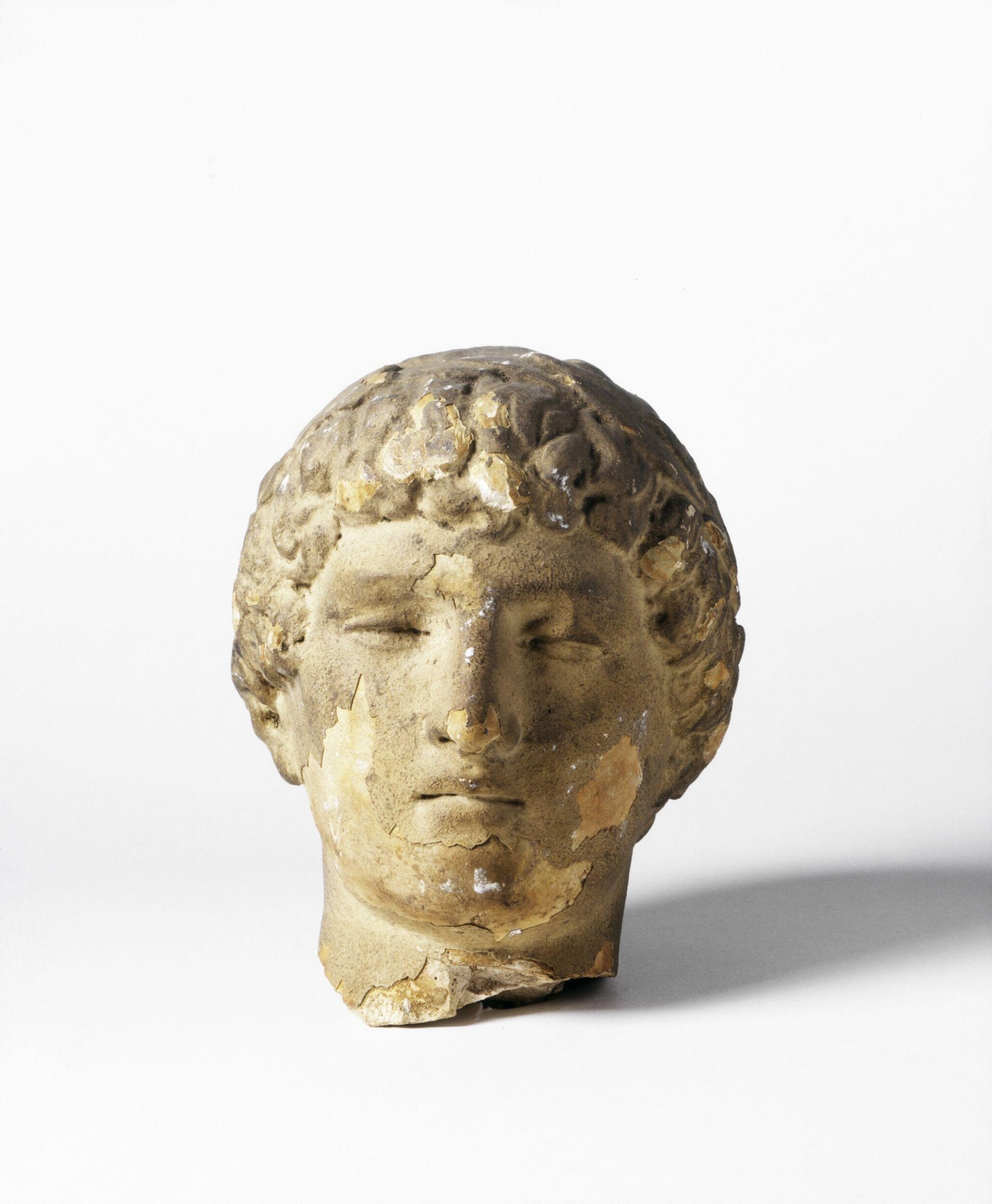 Head of a young man, George Gammon Adams, ca. 1850 - 1898