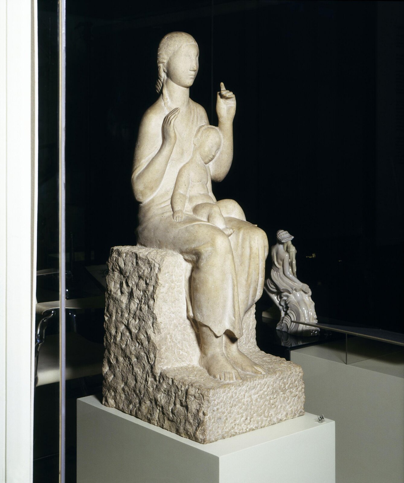 Mother and Child, Alfred Turner, ca. 1936