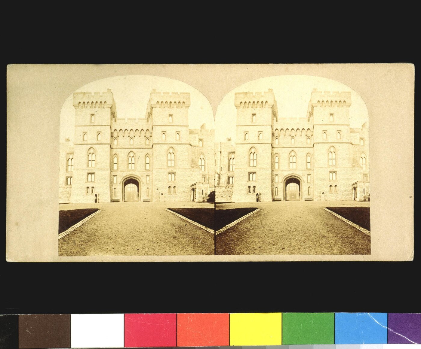 Unknown, The Queen's entrance to Windsor Castle